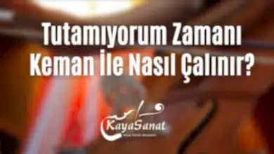 Tutamıyorum Zamanı Keman İle Nasıl Çalınır?